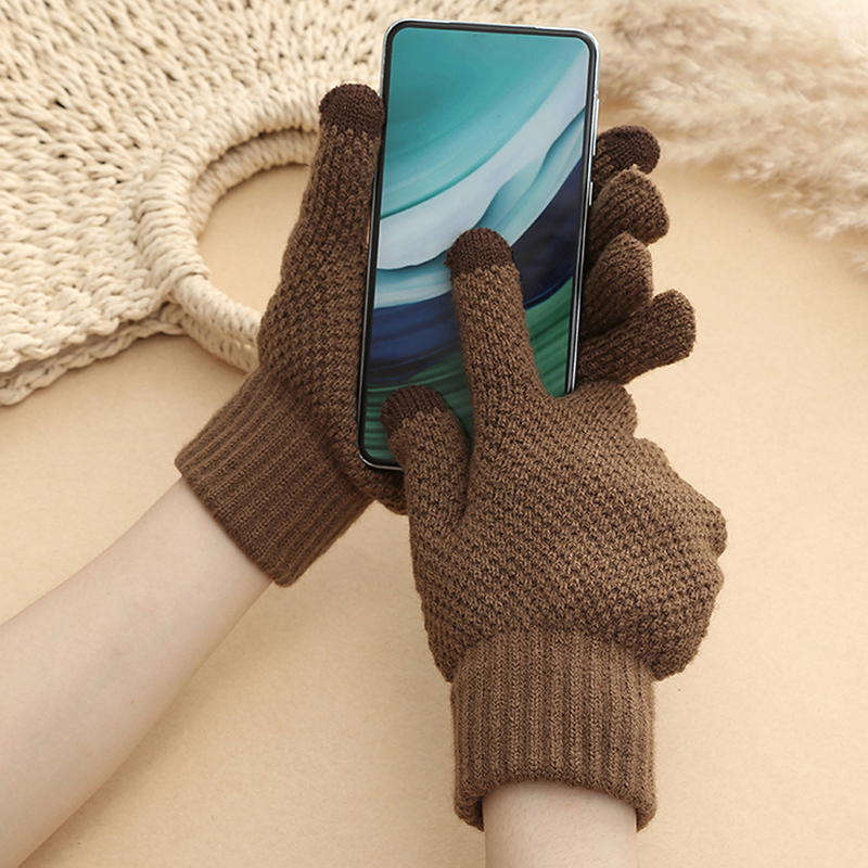Wool Glove Lined - 2025 Heren Winter Warme Touchscreen Handschoenen